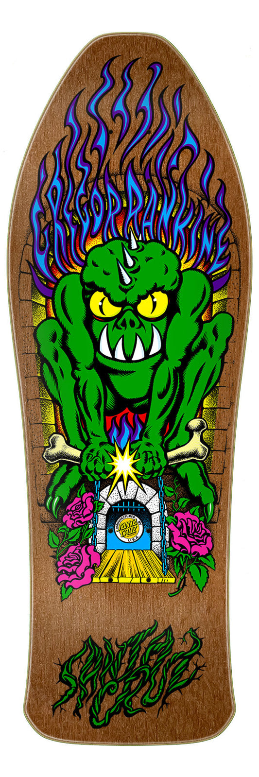 **Pre-Order** SANTA CRUZ GREGOR RANKINE MONSTER 10.39" SKATEBOARD DECK - X747X