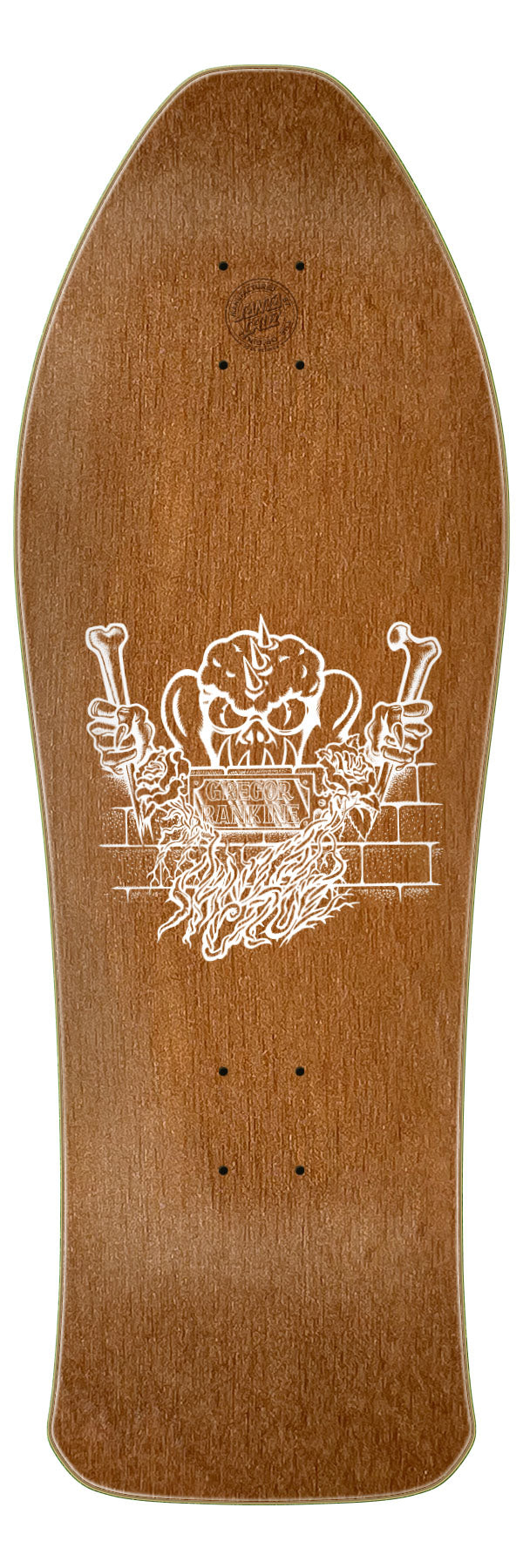 **Pre-Order** SANTA CRUZ GREGOR RANKINE MONSTER 10.39" SKATEBOARD DECK - X747X