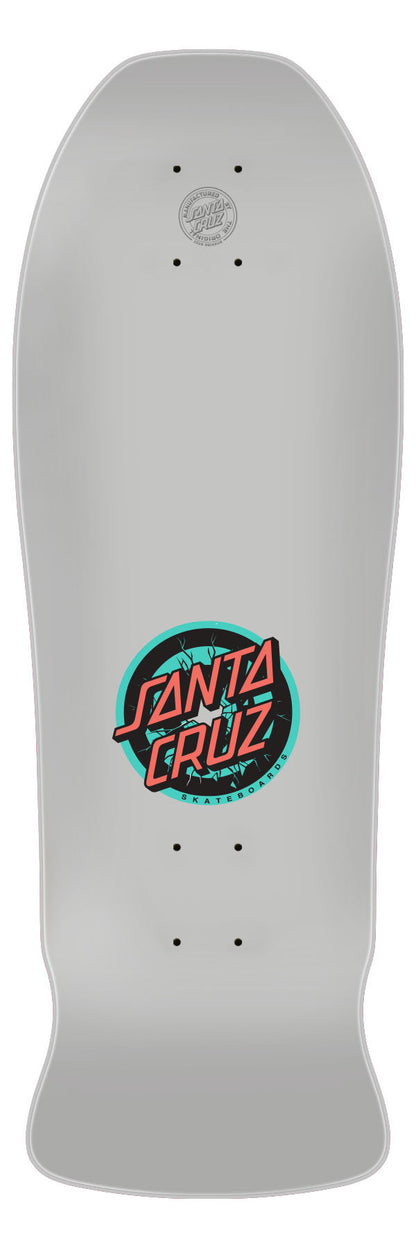 **Pre-Order** Santa Cruz Roskopp 5 Cool Grey 10.22" Skateboard Deck - X747X