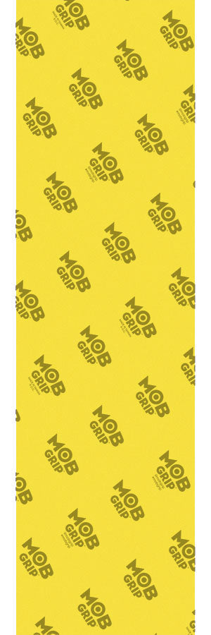 Mob Transparent Colors Single Sheet Griptape 9″x33″ - Yellow - X747X
