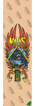 Mob x Natas Panther 9" x 33" Clear Skateboard Grip Tape - X747X