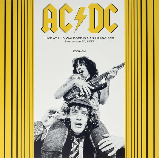 AC/DC - Live At Old Waldorf In San Francisco 1977 [180G] (Color Vinyl) LP Record