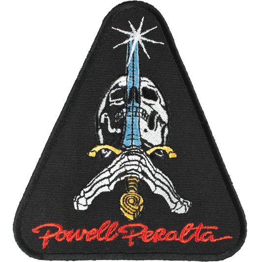 Powell Peralta Skull and Sword Patch - 3.5" Black