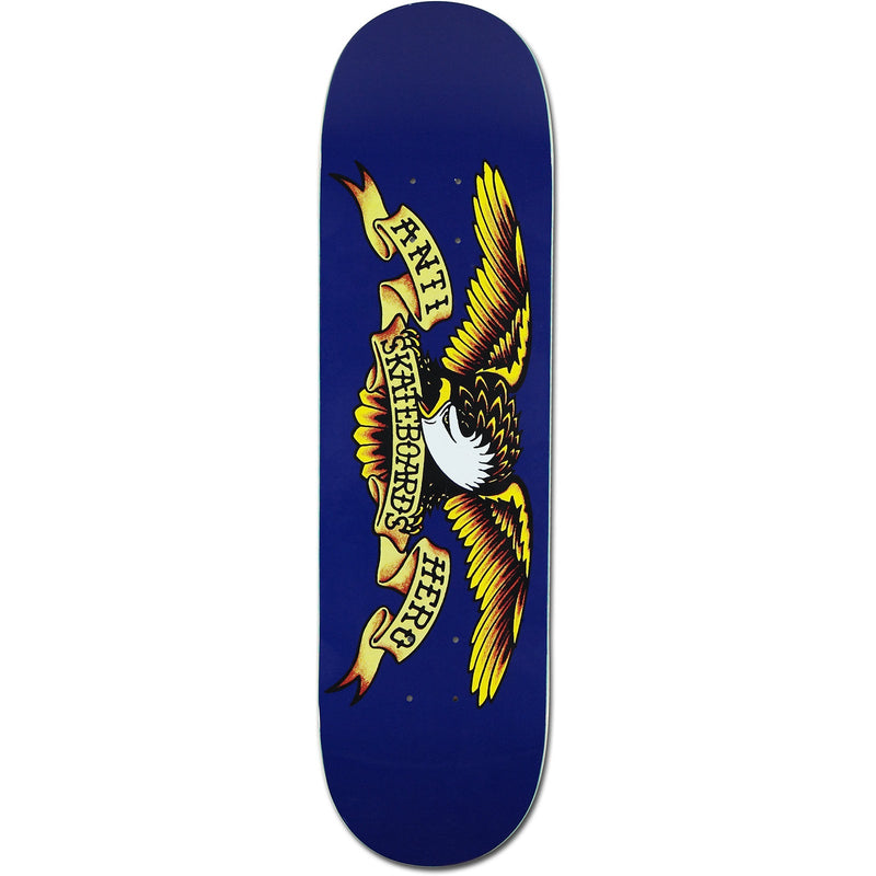 Anti-Hero Classic Eagle Skateboard Deck - 8.5" Navy - X747X