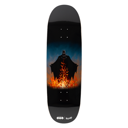 Welcome x Batman Bat Flames on Boline 2.0 Deck - 9.5″ Black