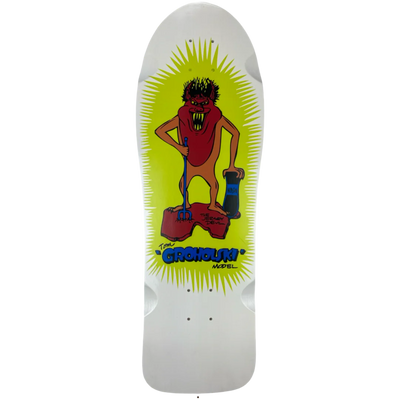 Vision Groholski Jersey Devil Deck - 9.5" White Dip - X747X