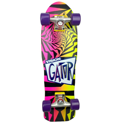 Vision Gator II Mini Cruiser Complete - 8″ Black Fade - X747X