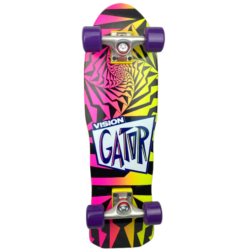 Vision Gator II Mini Cruiser Complete - 8″ Black Fade - X747X