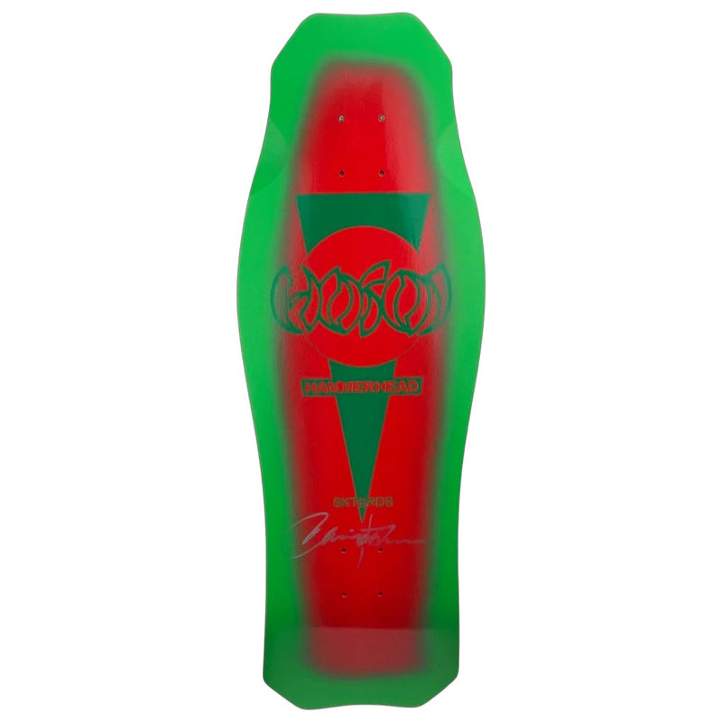 Hosoi O.G. Hammerhead Signed & Numbered Skateboard Deck - 10.5″ Christmas Red - X747X