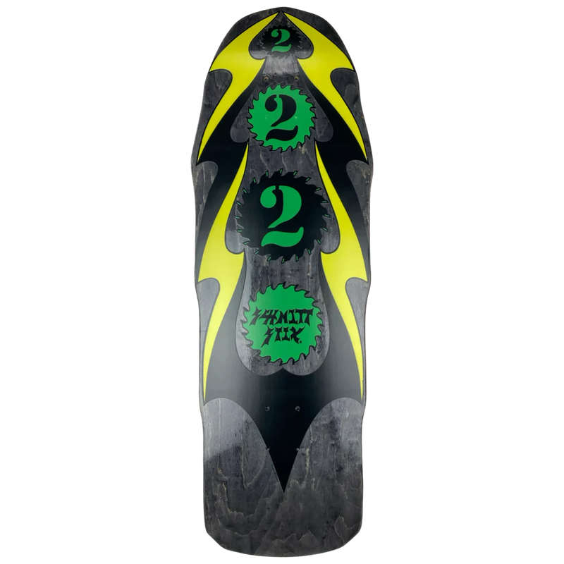 Schmitt Stix Ripsaw 2 Skateboard Deck - 10" Black Stain - X747X