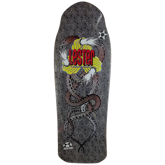 Tracker Lester Kasai Twin Dragon Deck - 10.5" Black Stain