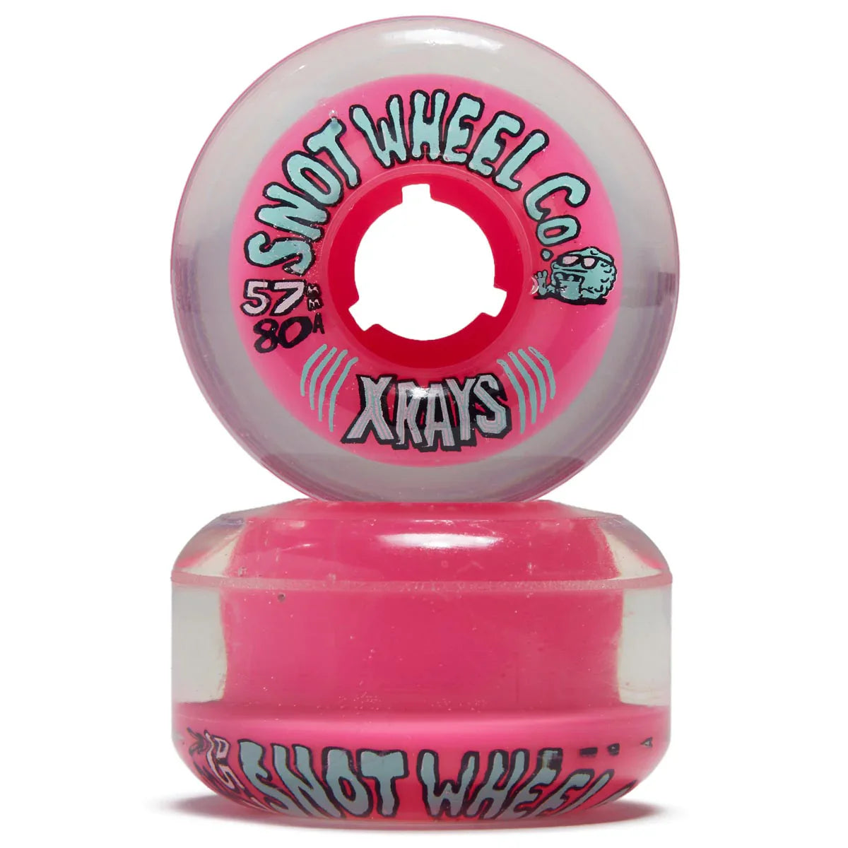 SNOT XRAYS 57MM 80a SKATEBOARD WHEELS