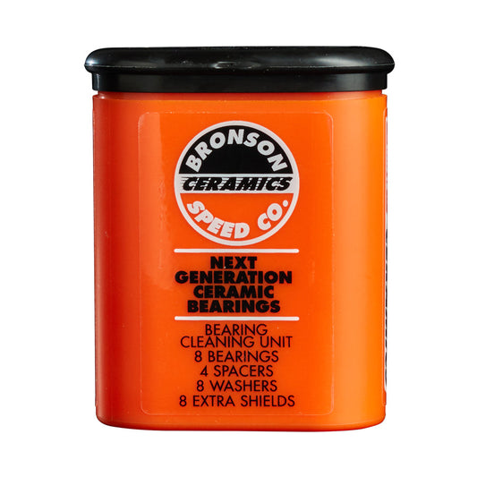 Bronson Ceramic Skateboard Bearings (8 Pack) - X747X
