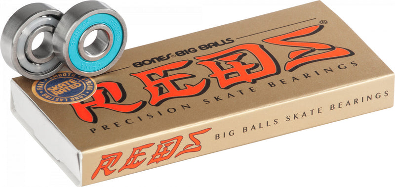 Bones® BIG BALLS™ REDS® Skateboard Bearings 8 pack - X747X