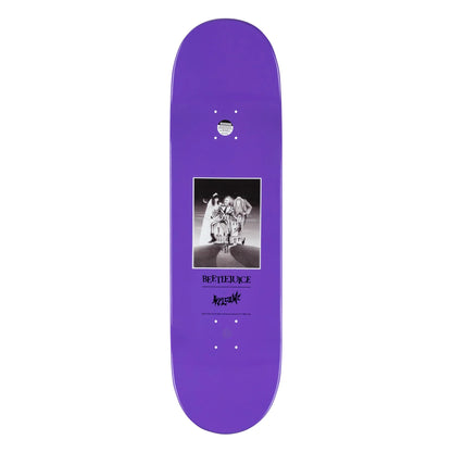 Welcome x Beetlejuice Showtime on Popsicle Deck - 8.5″ Black/Purple Dip