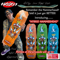 Hosoi Hammerhead Hybrid 9.5" Skateboard Deck - X747X