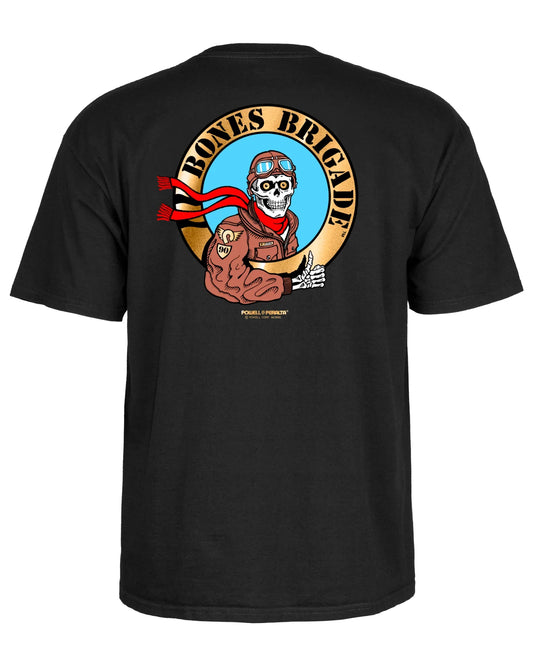 Bones Brigade Pilot Ripper S/S T-shirt - Black - X747X