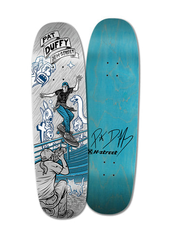 H-Street Patt Duffy Back Lip 8.9" Skateboard Deck - X747X