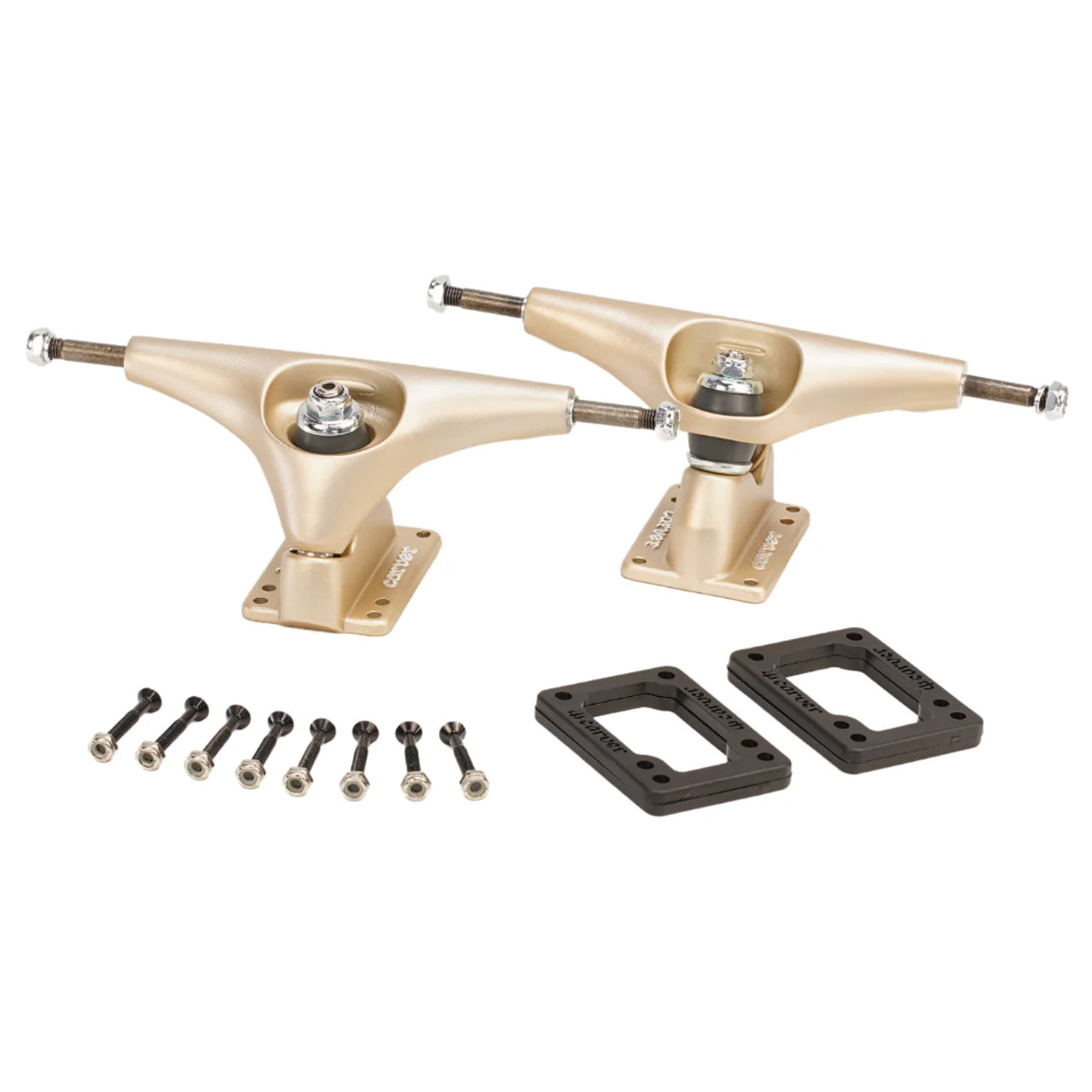 Carver CX Hollow Truck Set 6.5″ - Bel Air Gold Metallic (Set of 2) - X747X