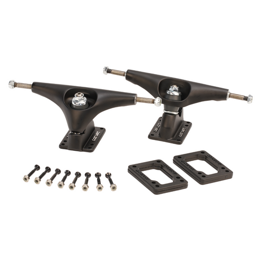 Carver CX Hollow Truck Set 6.5″ - Coal Satin (Set of 2) - X747X
