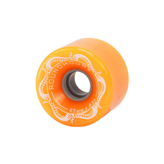 Carver Roundhouse Slicks Wheels 65mm 83a - Orange Glo (Set of 4)
