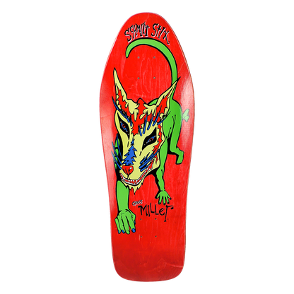Schmitt Stix Chris Miller Dog Large 10" Skateboard Deck