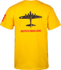 Bones Brigade Bomber T-shirt - Gold - X747X