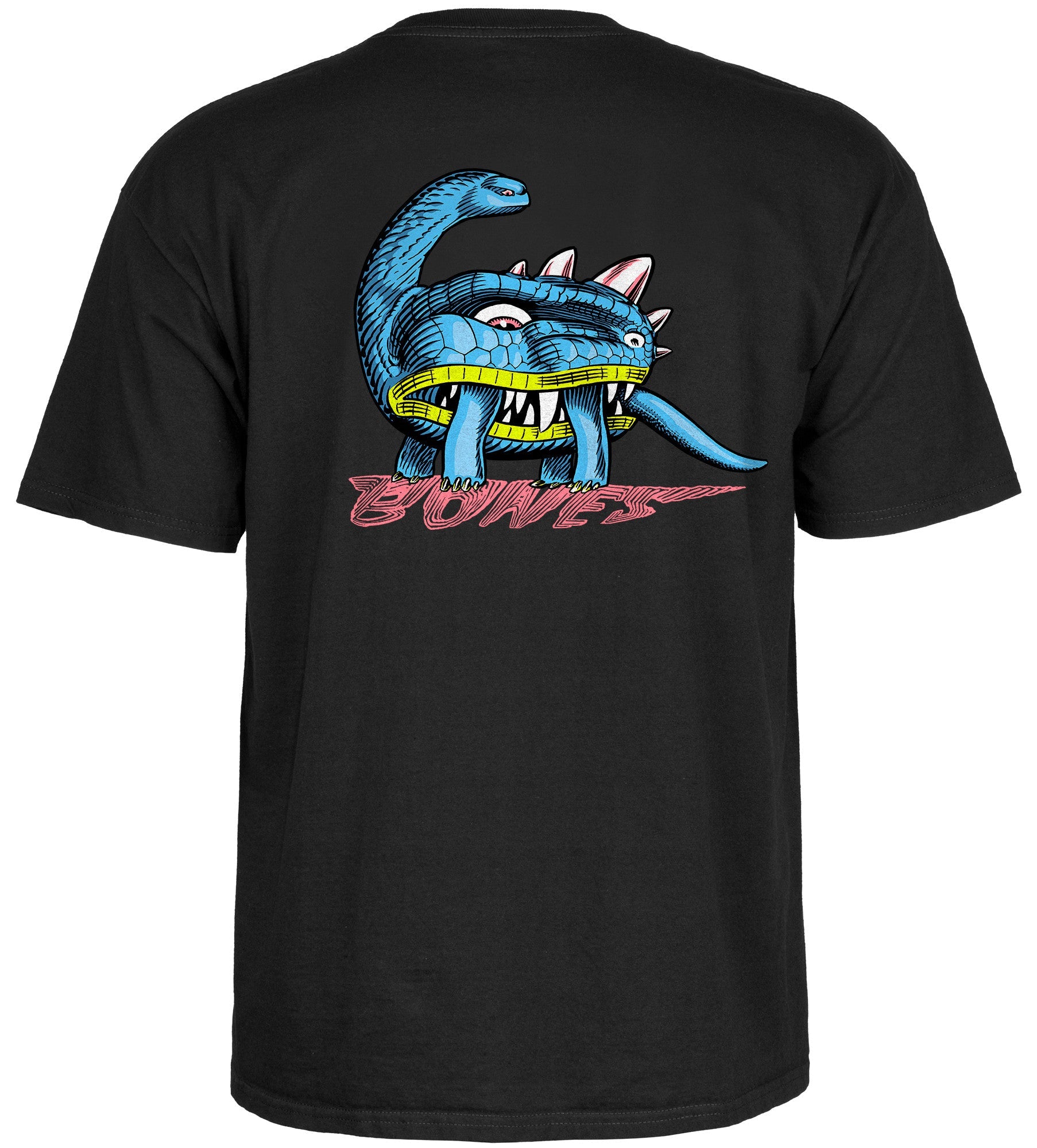 Bones Dino-Sortas T-shirt - Black - X747X