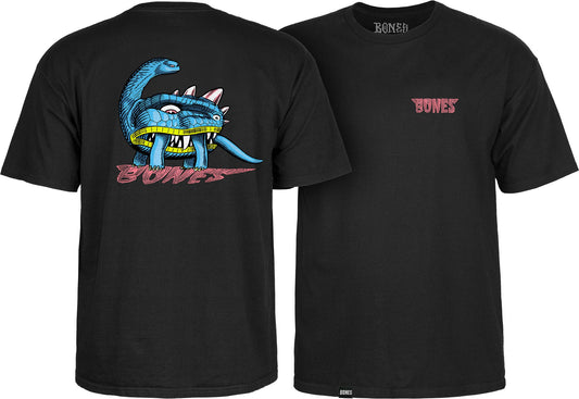 Bones Dino-Sortas T-shirt - Black - X747X