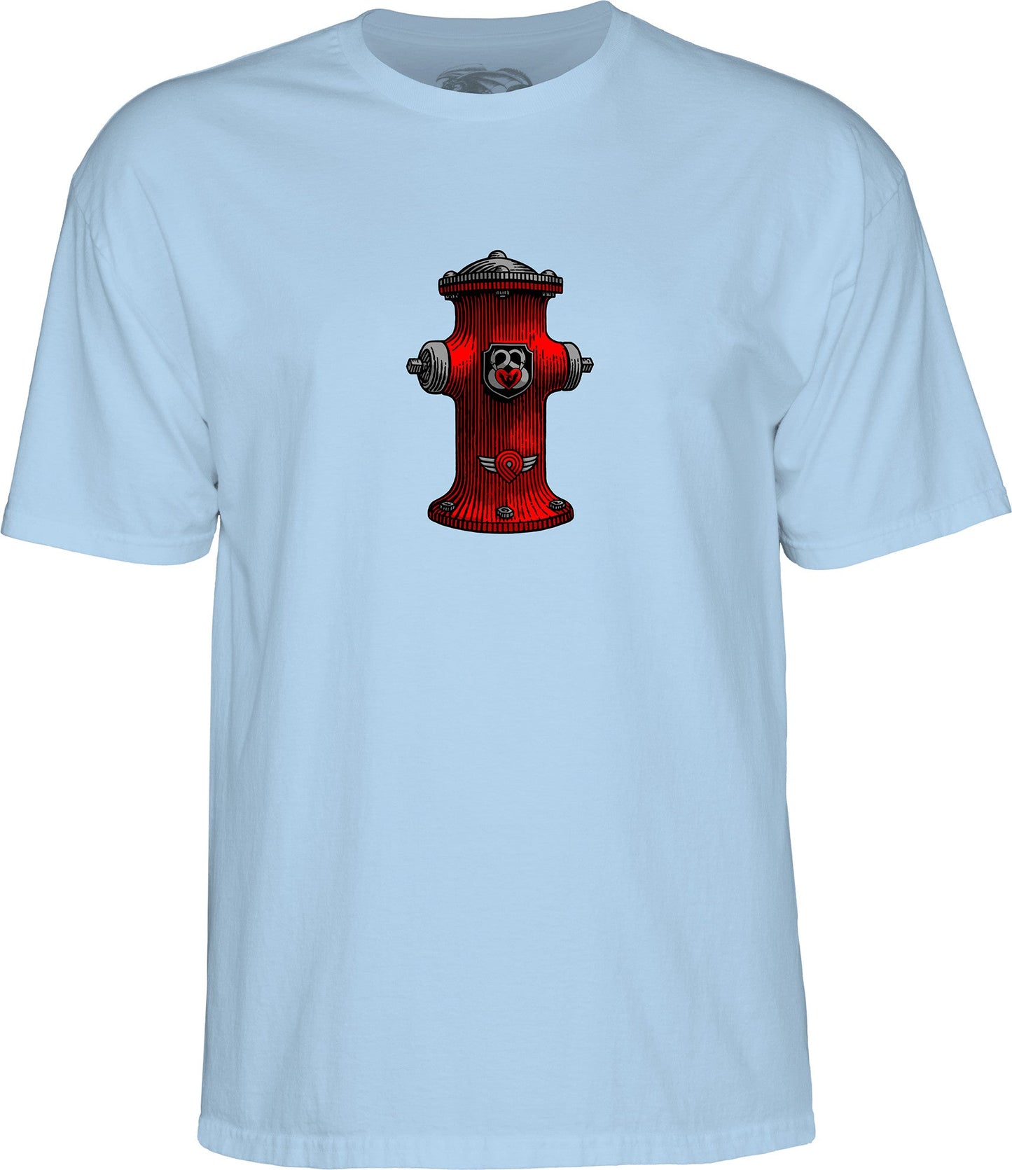 Powell Peralta Andy Anderson Vajra T-shirt - Light Blue