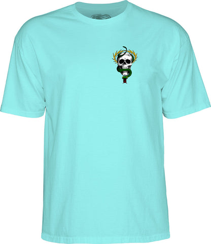 Powell Peralta McGill Skull and Snake T-shirt - Celadon