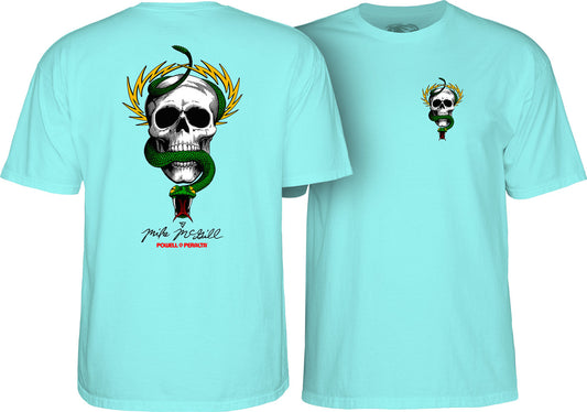 Powell Peralta McGill Skull and Snake T-shirt - Celadon