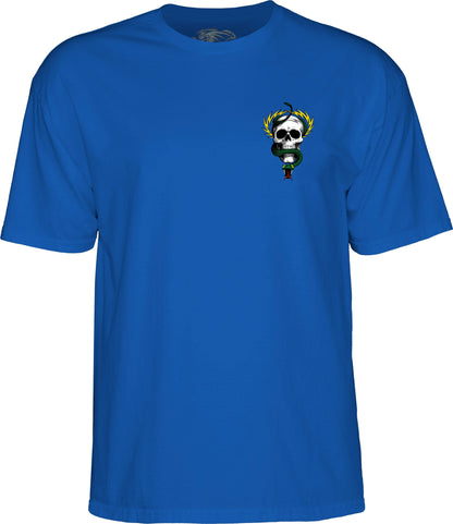 Powell Peralta Mike McGill Skull & Snake T-shirt - Royal Blue