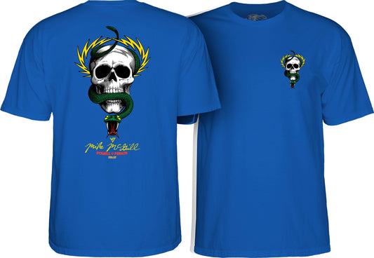 Powell Peralta Mike McGill Skull & Snake T-shirt - Royal Blue
