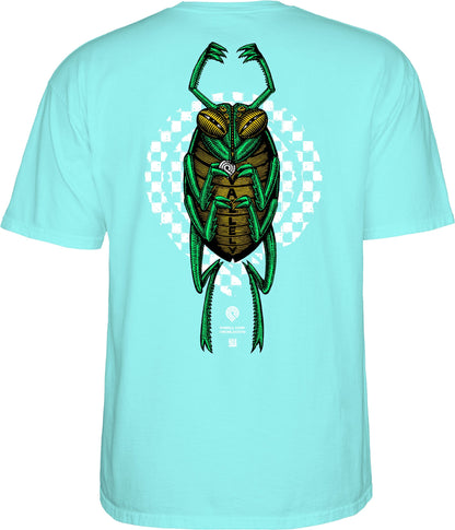 Powell Peralta Mike Vallely Bug T-Shirt - Celadon