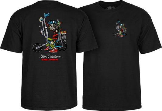 Powell Peralta Steve Caballero Chopper Bike T-shirt - Black