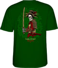 Powell Peralta Sakura Yosozumi Onna-Bugeisha T-shirt - Forest Green