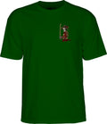 Powell Peralta Sakura Yosozumi Onna-Bugeisha T-shirt - Forest Green