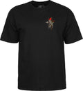 Powell Peralta Zach Doelling Archer T-Shirt - Black - X747X