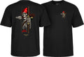 Powell Peralta Zach Doelling Archer T-Shirt - Black - X747X