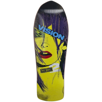 Vision Aggressor 2 Modern Concave 10" Skateboard Deck - X747X