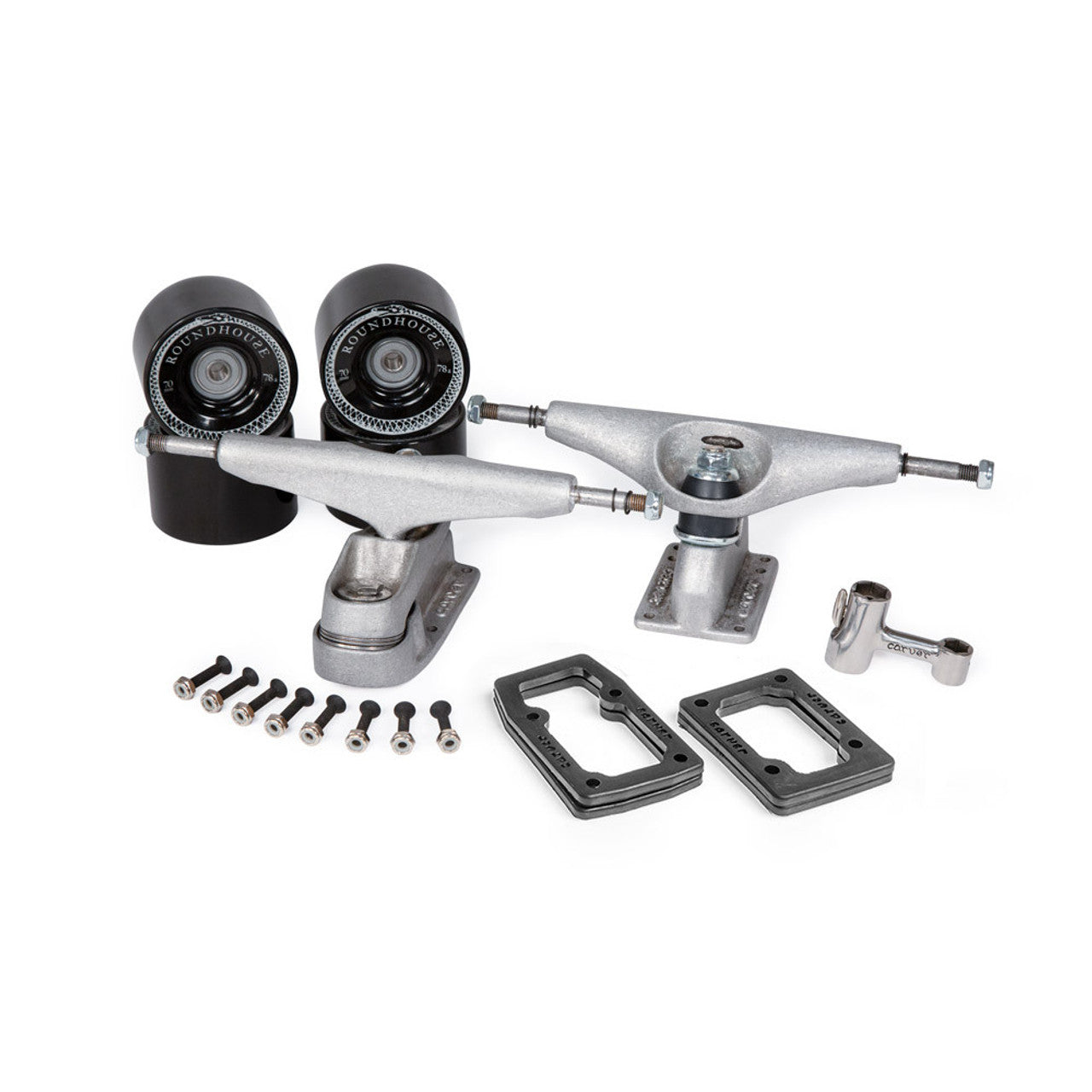 Carver C7 Surfskate Truck Kit - Raw Finish (Set of 2) - X747X