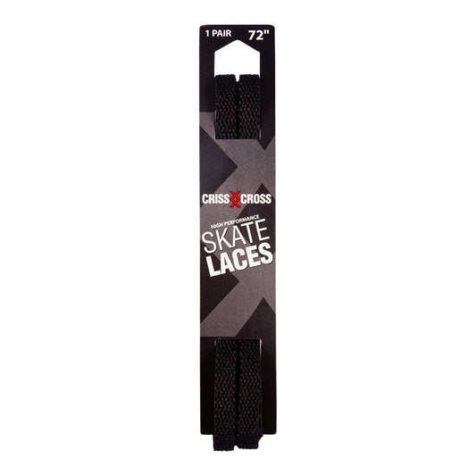 Riedell Criss Cross Skate Laces Skinny 3/8″ Width - Black