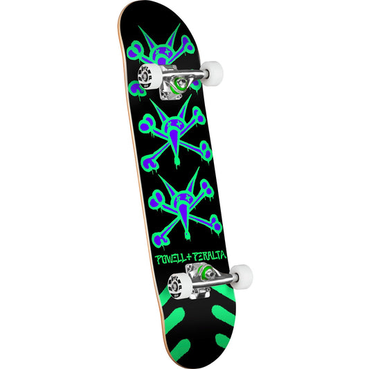 Powell Peralta Vato Rats Birch Skateboard Complete - 7″ Black/Green