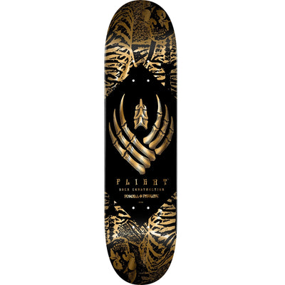 Powell Peralta Skeleton Flight Skateboard Deck - 8.63″ Gold Foil - X747X