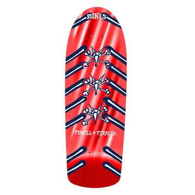 Powell Peralta OG Rat Bones Skateboard Deck - 10″ Red Foil **PRE-ORDER** - X747X