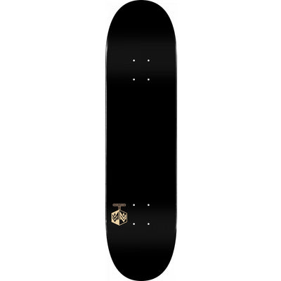 Mini Logo Chevron Detonator 15 Skateboard Deck 191 - 7.5" Solid Black - X747X