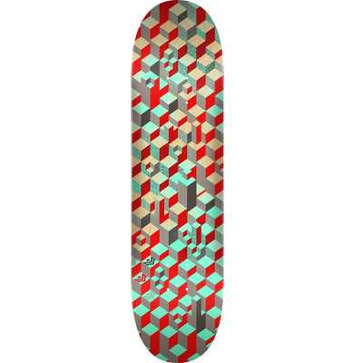 Mini Logo Pattern Blocks Skateboard Deck 242 - 8.0" - X747X