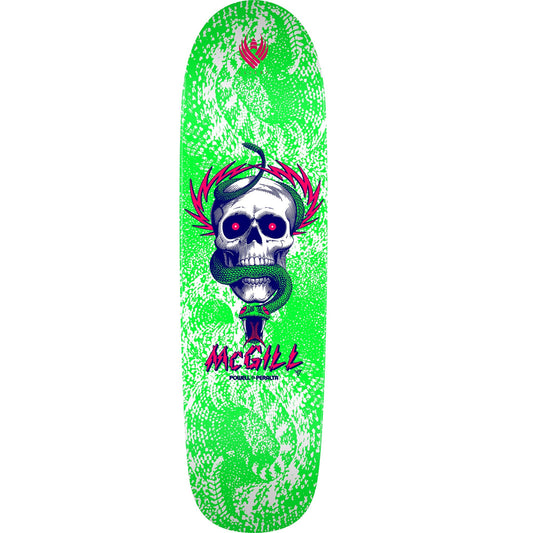 Powell Peralta McGill Skull and Snake Flight Deck - 8.97″ Green/White
