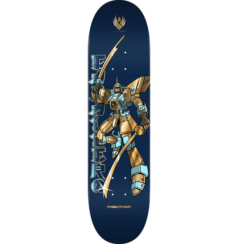 Powell Peralta Steve Caballero Gundam Flight Deck - 8.5″ Blue/Gold Foil - X747X